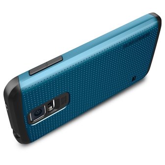 Spigen SGP Slim Armor case Galaxy S5 Eletric Blauw