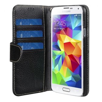 Melkco Jacka Wallet case Samsung Galaxy S5 Black
