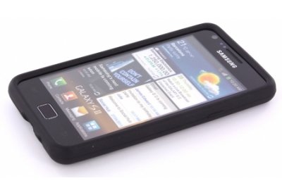 Mobiparts Siliconen case Samsung Galaxy S2 Black