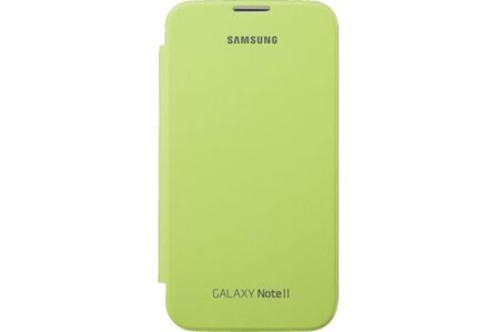 Samsung Galaxy Note 2 Flip Cover case Lime Green