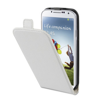 Xqisit Flipcover Samsung Galaxy S4 White 1