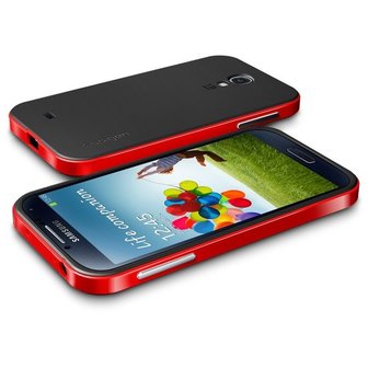 Spigen SGP Neo Hybrid case Galaxy S4 Red