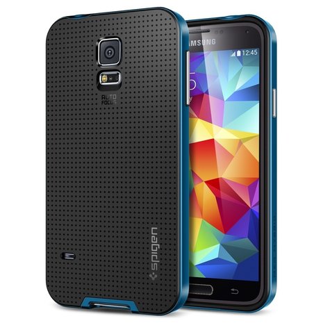 Spigen SGP Neo Hybrid case Galaxy S5 Eletric Blue