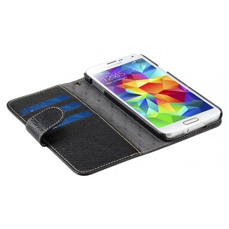 Melkco Jacka Wallet case Samsung Galaxy S5 Zwart