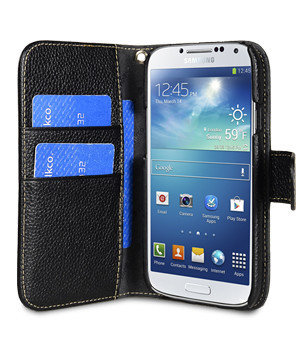Melkco Jacka Wallet case Samsung Galaxy S4 Black